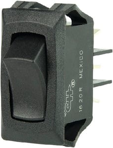BEP 1001706 Curved Rocker Switch: Off?On: SPDT