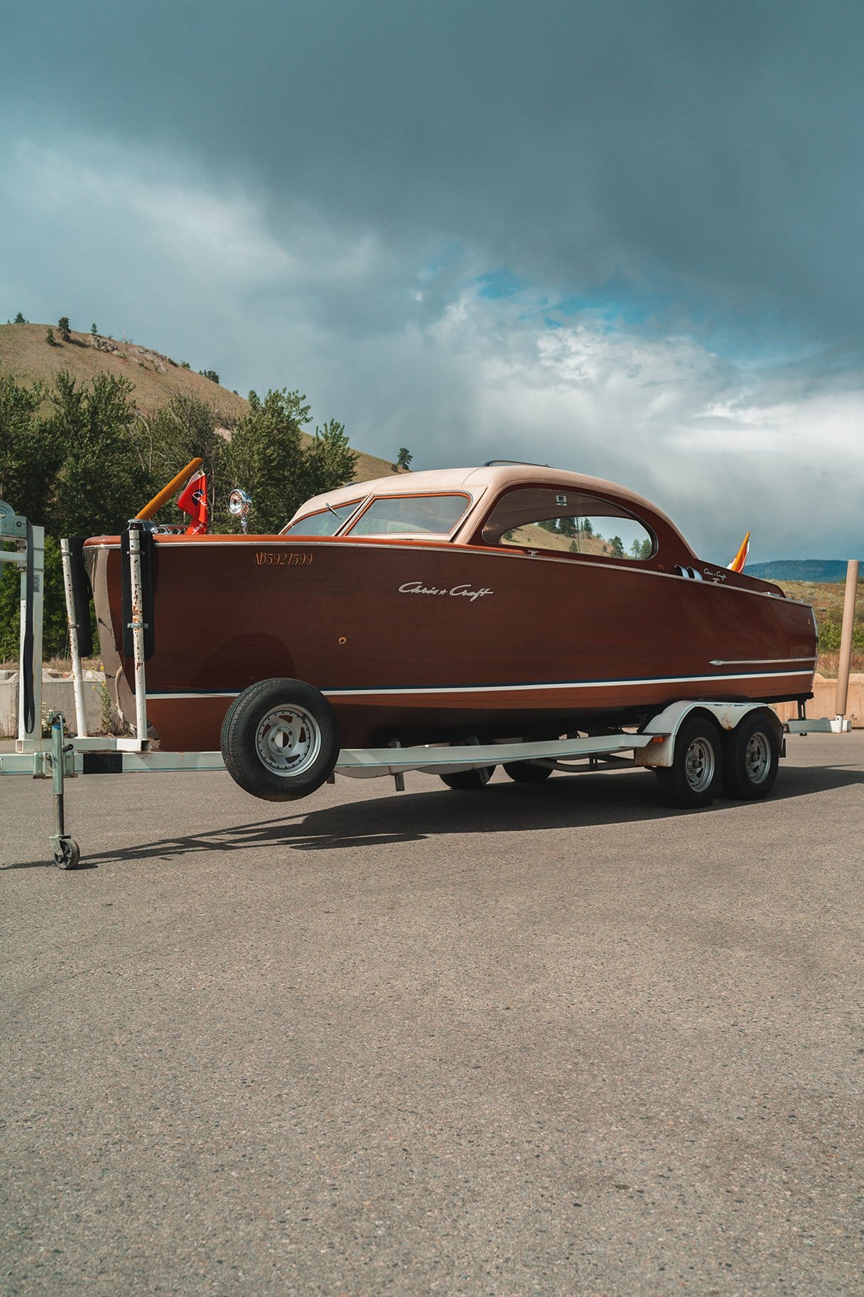 1954 CHRIS-CRAFT 22' CUSTOM SEDAN