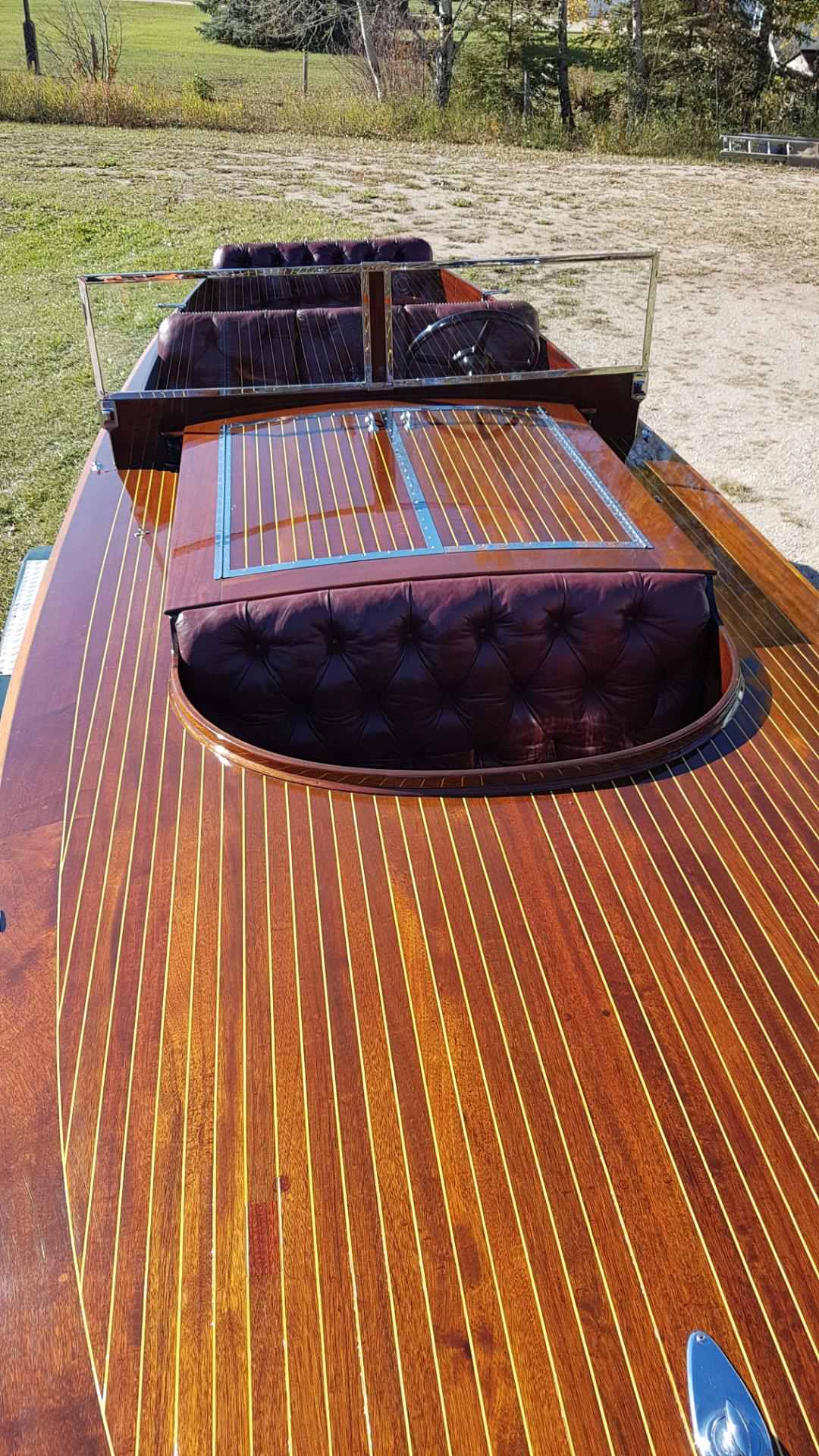1930 W.J. JOHNSON 22' LONG DECK LAUNCH