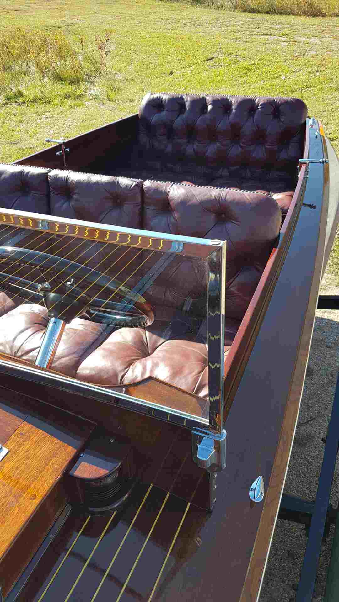 1930 W.J. JOHNSON 22' LONG DECK LAUNCH
