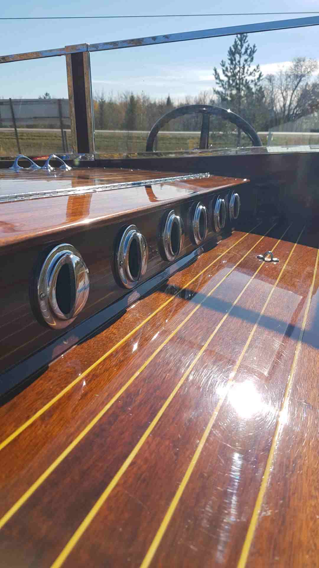 1930 W.J. JOHNSON 22' LONG DECK LAUNCH