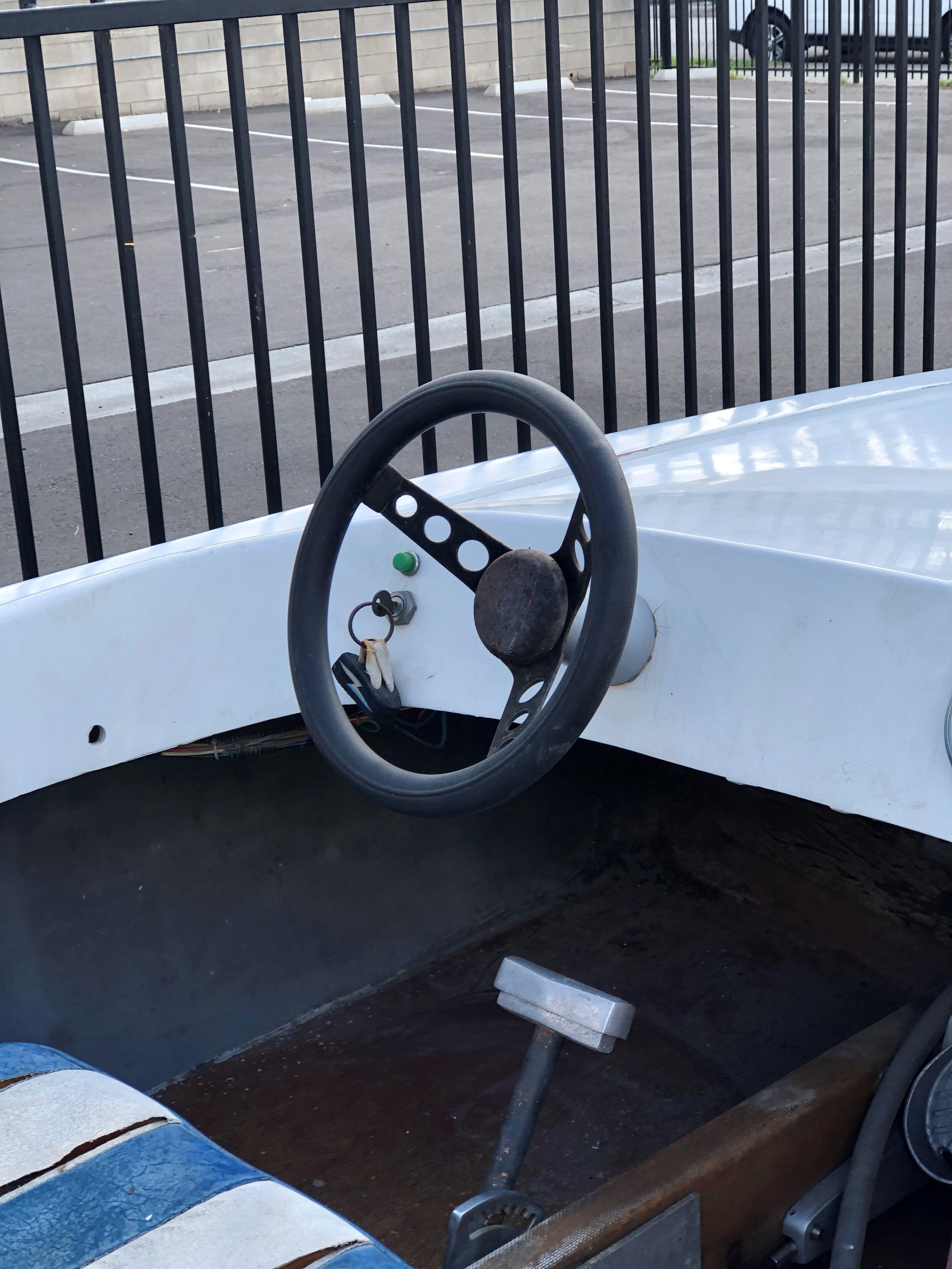 1968 Flatbottom Speedboat