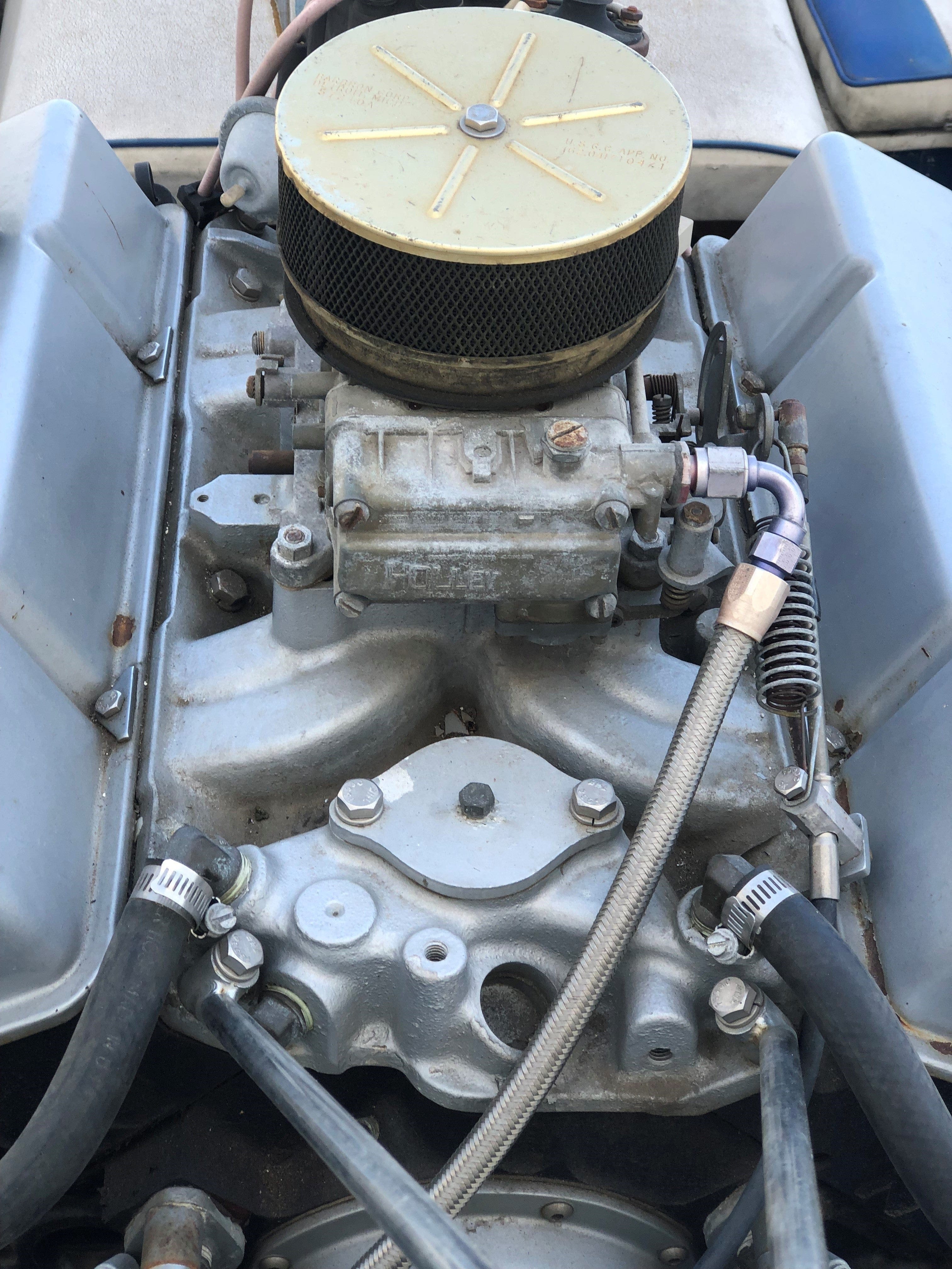 1968 Flatbottom Speedboat