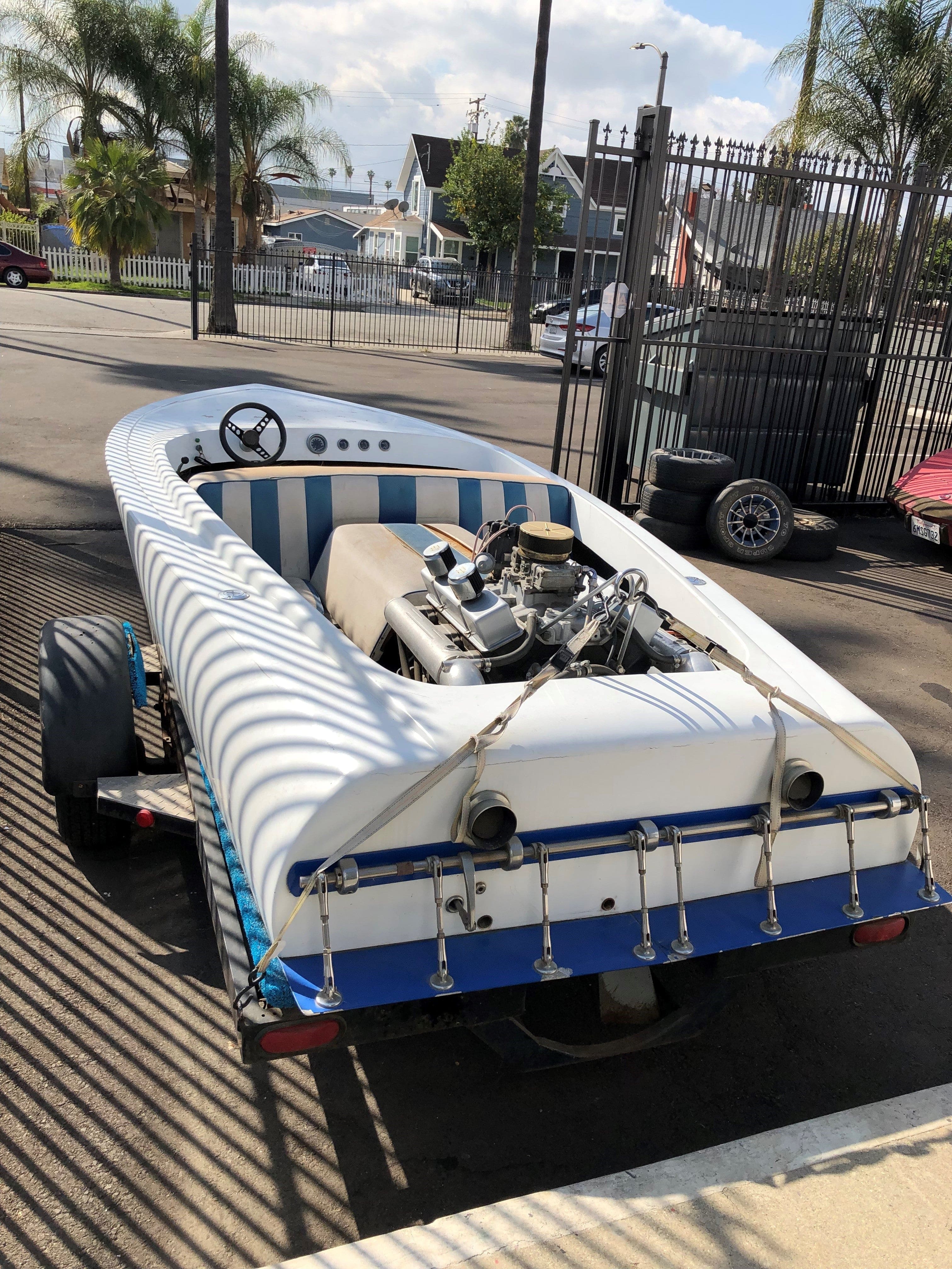 1968 Flatbottom Speedboat