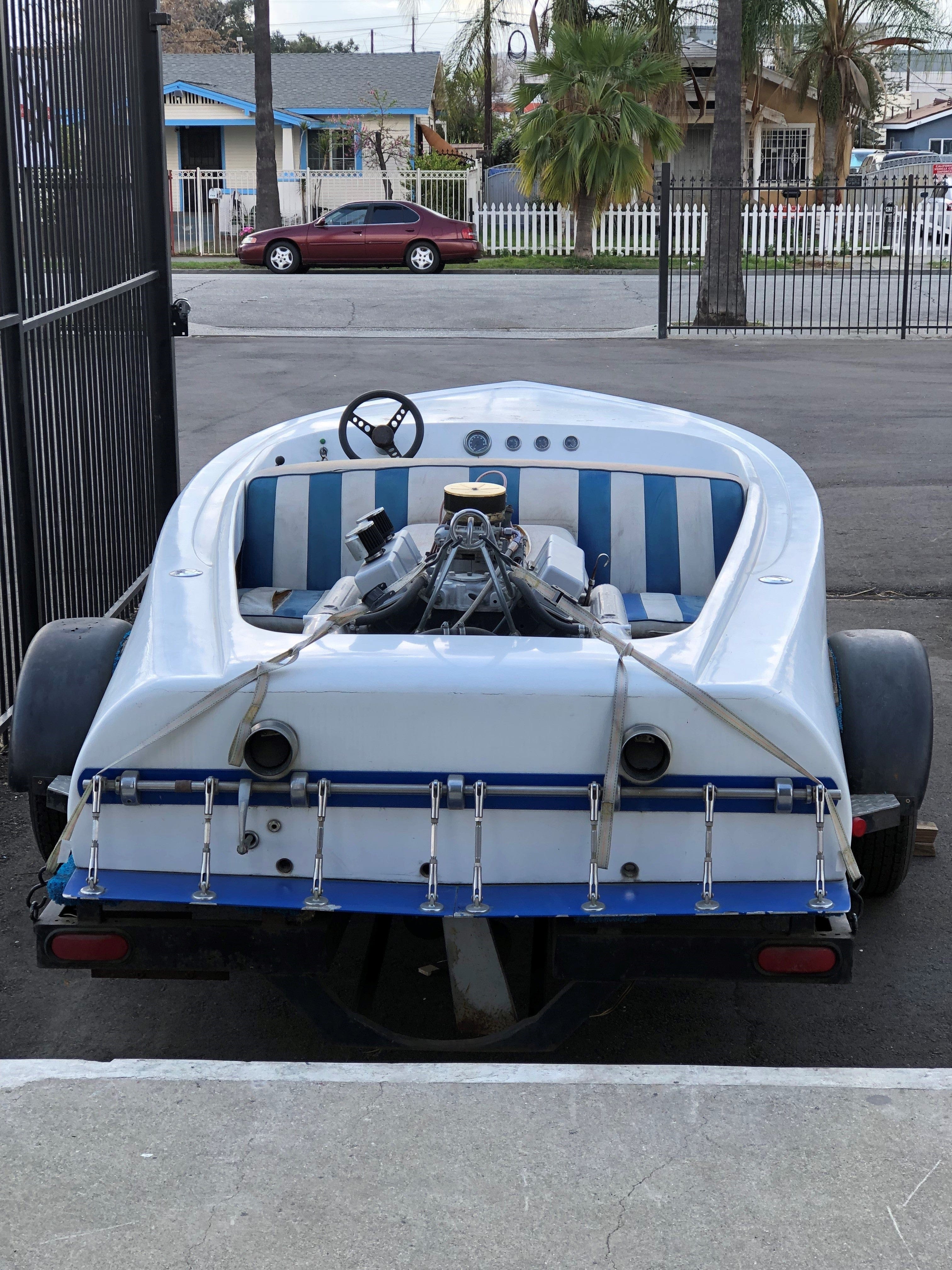 1968 Flatbottom Speedboat