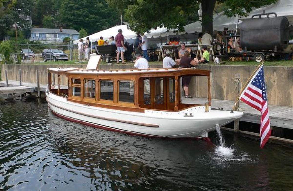 Classic Wooden Boat for Sale - 1910 DUTCH SALON BOAT