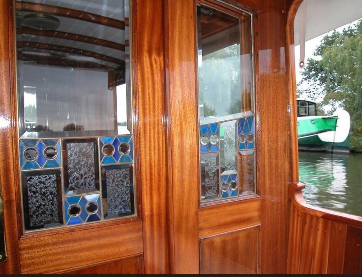 Classic Wooden Boat for Sale - 1910 DUTCH SALON BOAT