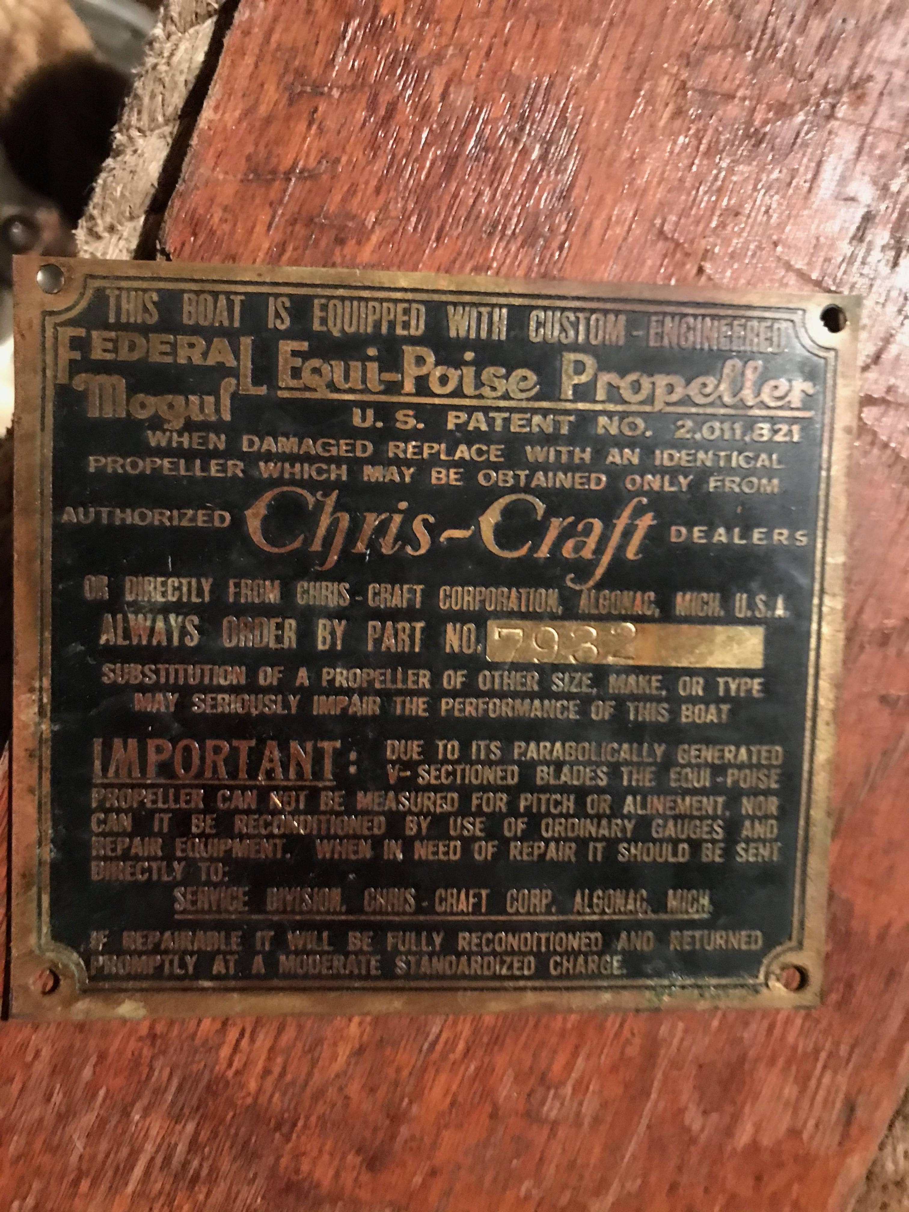 Classic Wooden Boat for Sale - 1941 CHRIS-CRAFT 26' DELUXE CRUISER