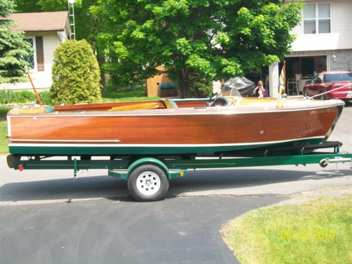 Classic Wooden Boat for Sale - 1947 HACKERCRAFT 20' UTILITY