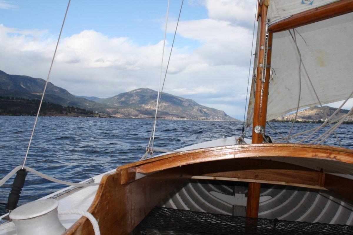 Classic Wooden Boat for Sale - 1948 DRAGON 30' SAILBOAT