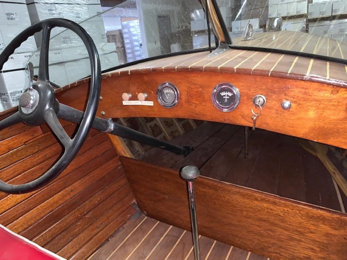 Classic Wooden Boat for Sale - 1948 DUKE 18' PLAYMATE - MOSTLY ORIGINAL BOAT