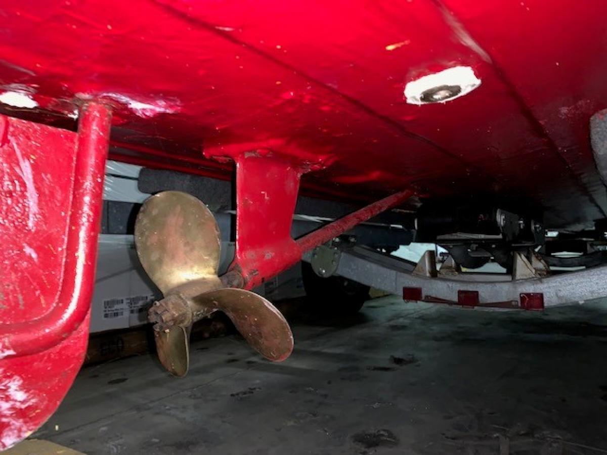 Classic Wooden Boat for Sale - 1948 DUKE 18' PLAYMATE - MOSTLY ORIGINAL BOAT