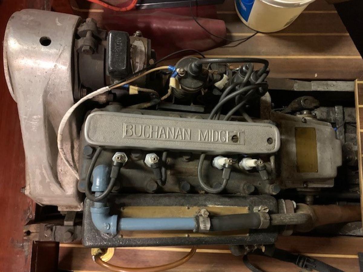 Classic Wooden Boat for Sale - 1948 DUKE 18' PLAYMATE - MOSTLY ORIGINAL BOAT