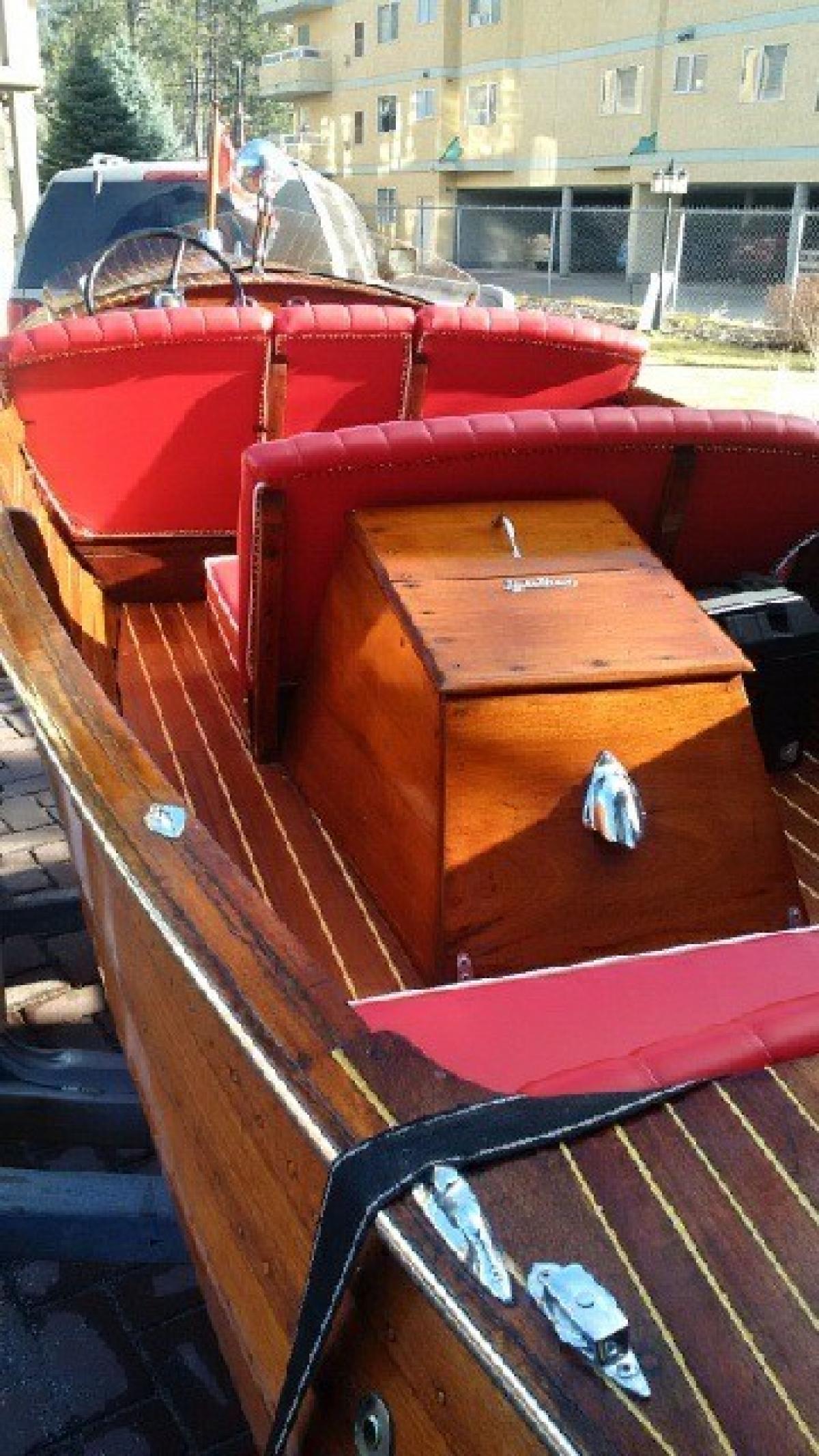 Classic Wooden Boat for Sale - 1948 DUKE 18' PLAYMATE - MOSTLY ORIGINAL BOAT