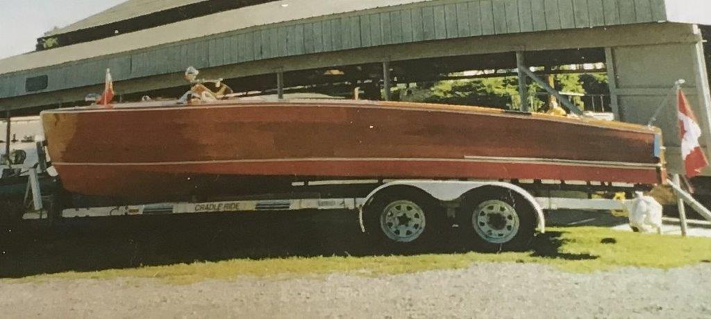 Classic Wooden Boat for Sale - 1948 JEFFERY 22'