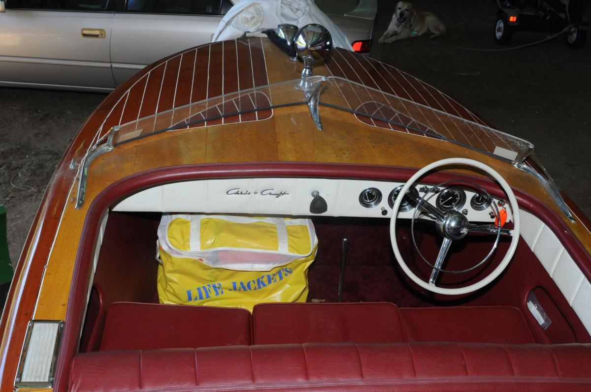 Classic Wooden Boat for Sale - 1949 CHRIS-CRAFT 18' RIVIERA