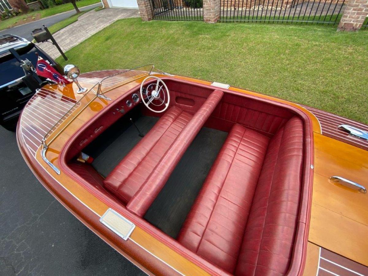 Classic Wooden Boat for Sale - 1951 CHRIS-CRAFT 18' RIVIERA
