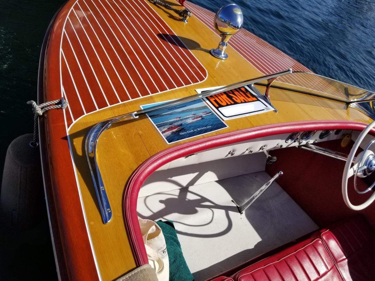 Classic Wooden Boat for Sale - 1951 CHRIS CRAFT 20' RIVIERA