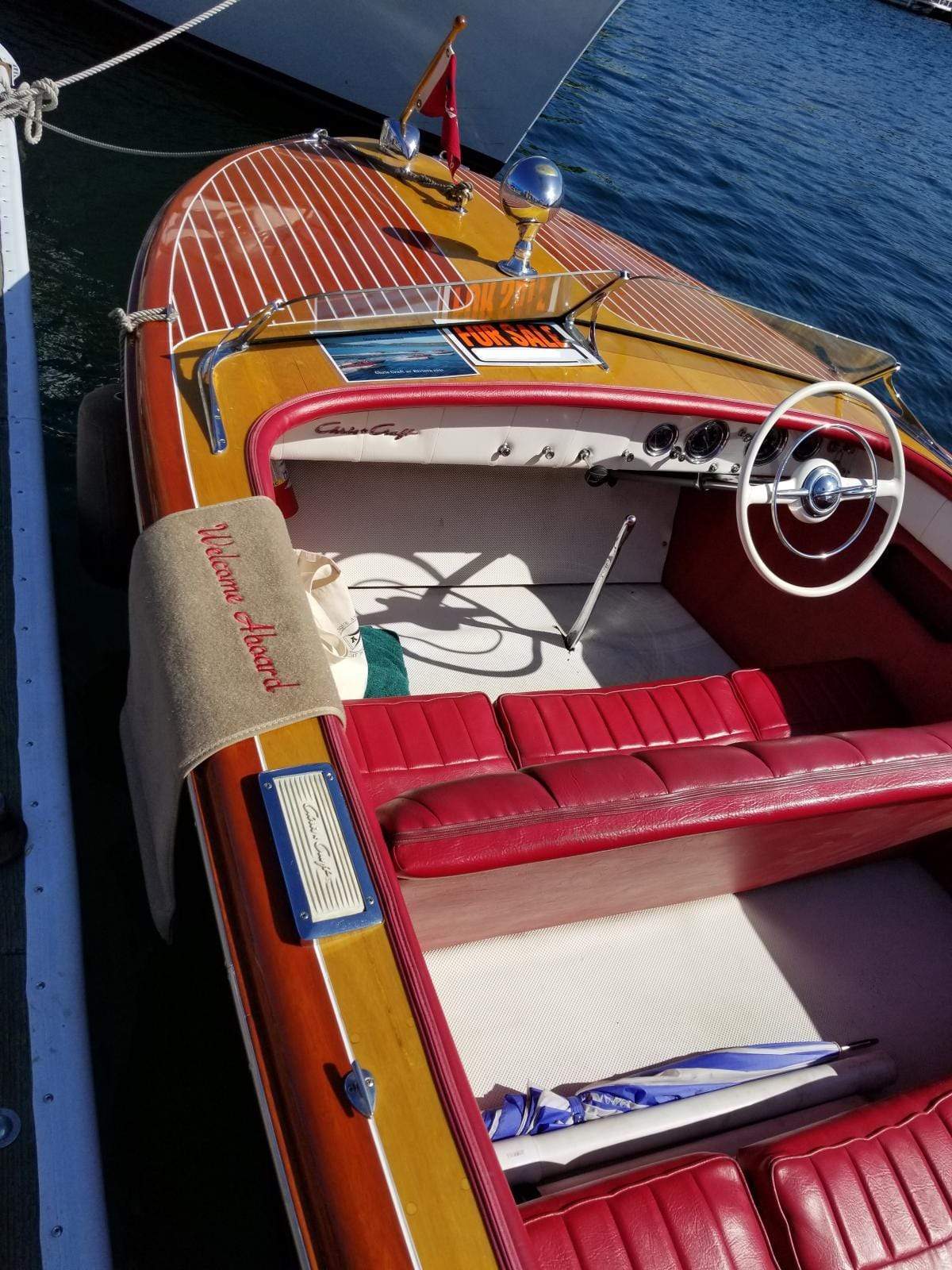 Classic Wooden Boat for Sale - 1951 CHRIS CRAFT 20' RIVIERA