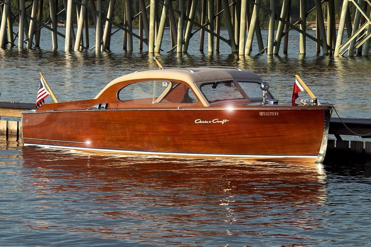 Classic Wooden Boat for Sale - 1954 CHRIS CRAFT 22' CUSTOM SEDAN