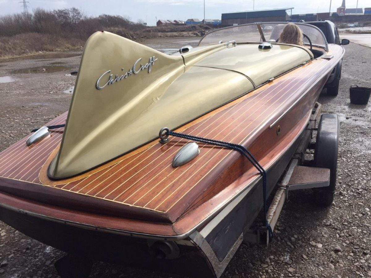 Classic Wooden Boat for Sale - 1955 CHRIS CRAFT 21' COBRA