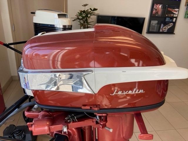 Classic Wooden Boat for Sale - 1956 Johnson Javelin 30hp