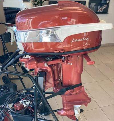 Classic Wooden Boat for Sale - 1956 Johnson Javelin 30hp