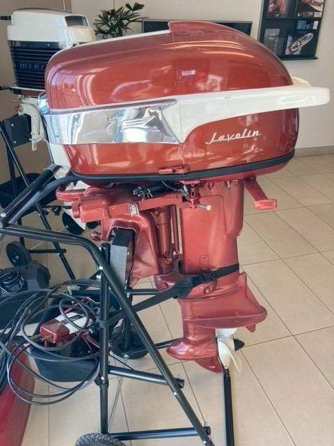 Classic Wooden Boat for Sale - 1956 Johnson Javelin 30hp