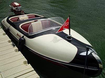 Classic Wooden Boat for Sale - 1956 LARSON - FALLS FLYER 14'