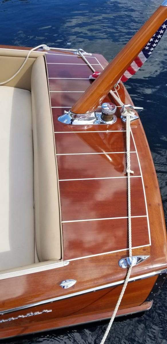 Classic Wooden Boat for Sale - 1957 CENTURY 18' RESORTER