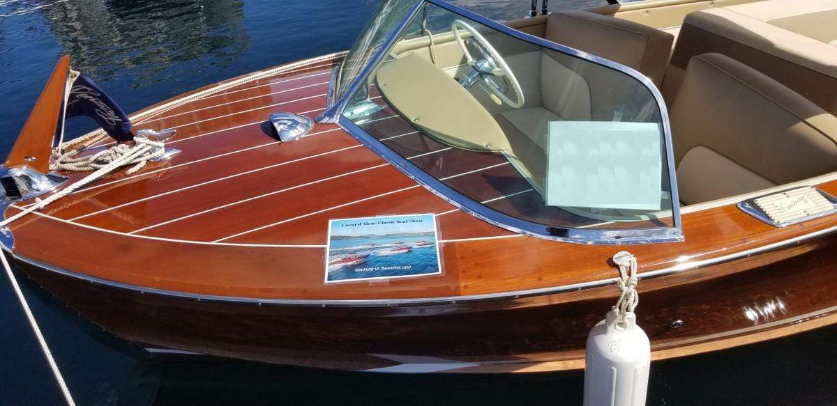 Classic Wooden Boat for Sale - 1957 CENTURY 18' RESORTER