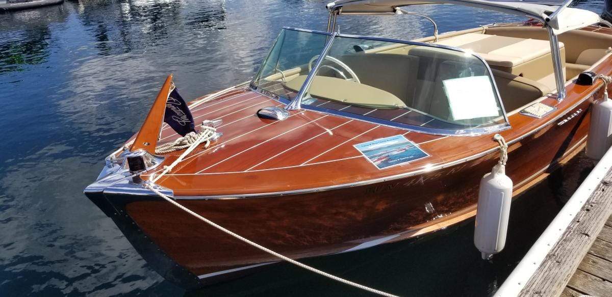Classic Wooden Boat for Sale - 1957 CENTURY 18' RESORTER