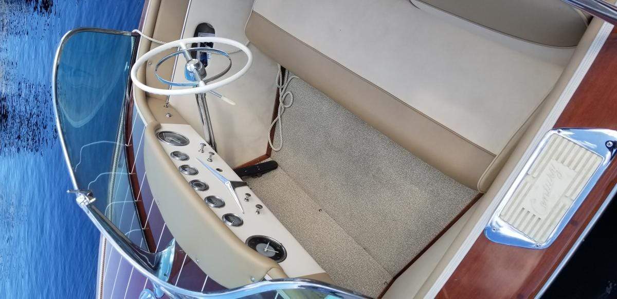 Classic Wooden Boat for Sale - 1957 CENTURY 18' RESORTER
