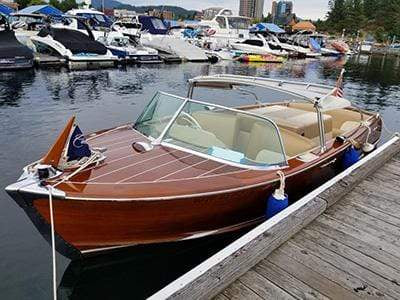 Classic Wooden Boat for Sale -  1957 CENTURY 18' RESORTER