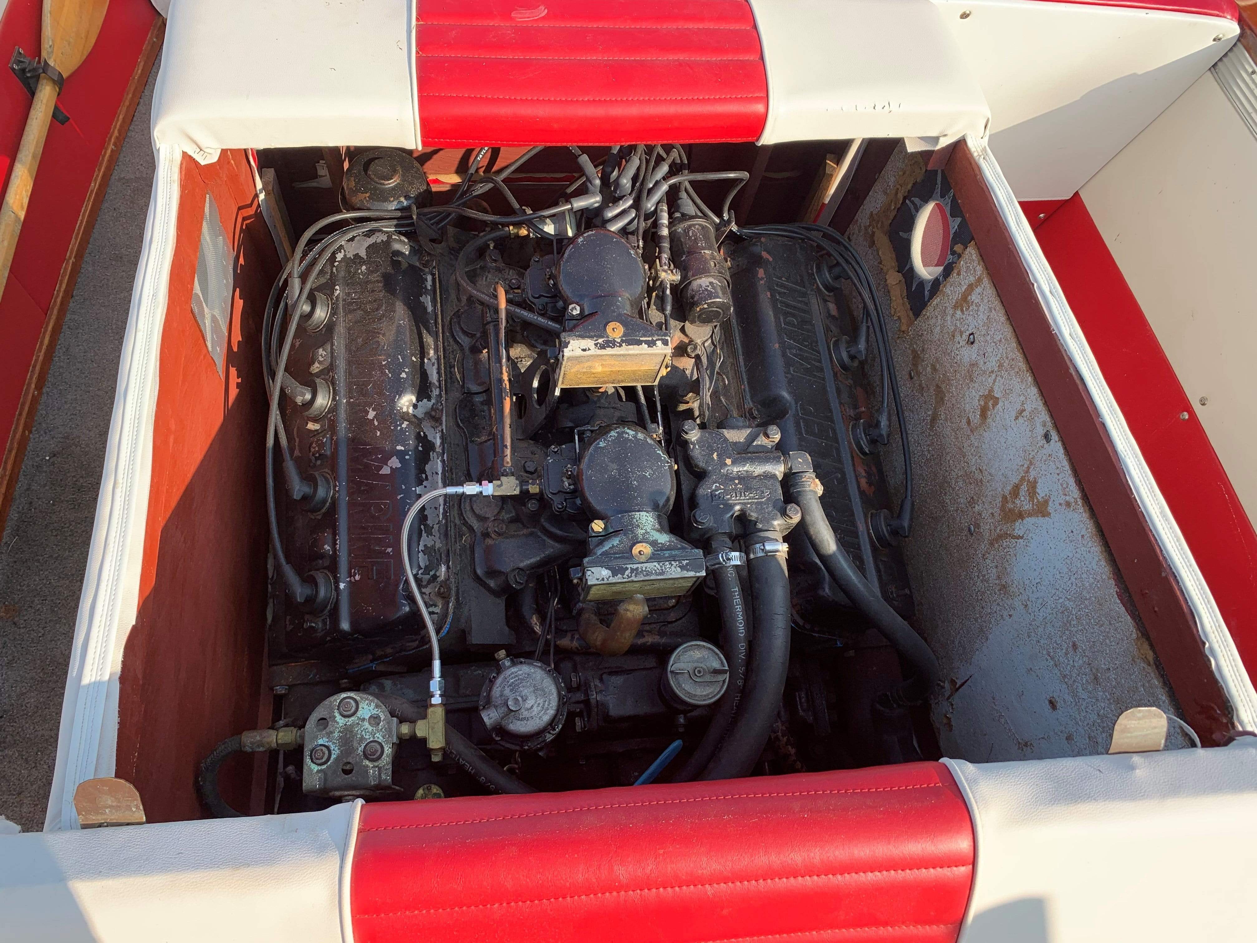 Classic Wooden Boat for Sale - 1957 CENTURY 21' CORONADO
