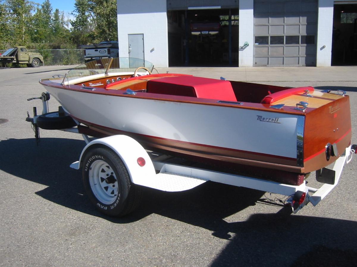 Classic Wooden Boat for Sale - 1959 MERRELL 15' RUNABOUT
