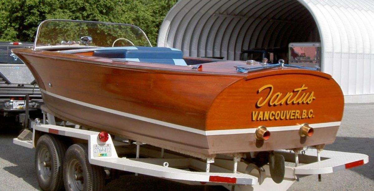 Classic Wooden Boat for Sale - 1963 GRENFELL 18' UTILITY