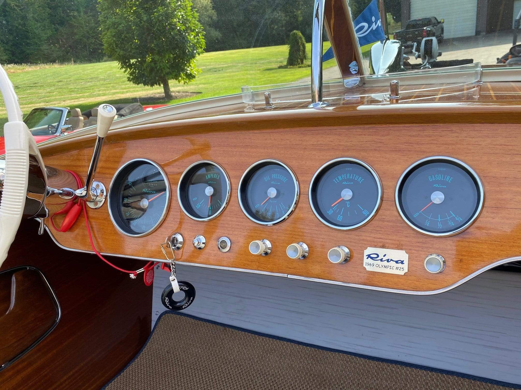Classic Wooden Boat for Sale - 1969 RIVA OLYMPIC - HULL 25