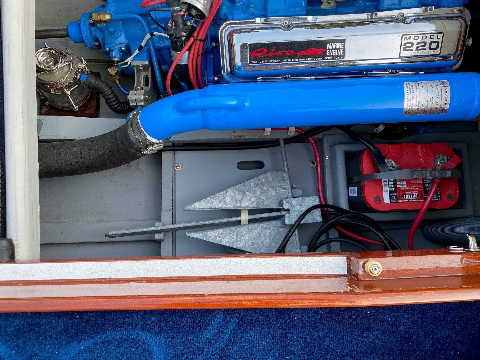 Classic Wooden Boat for Sale - 1969 RIVA OLYMPIC - HULL 25