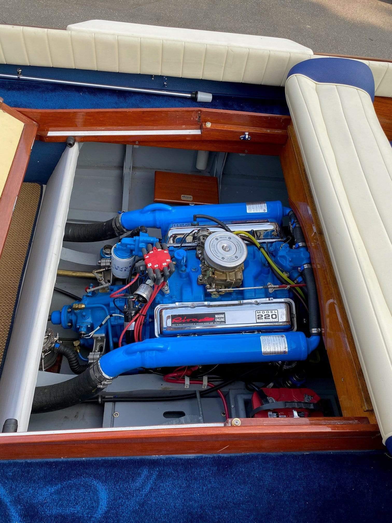 Classic Wooden Boat for Sale - 1969 RIVA OLYMPIC - HULL 25