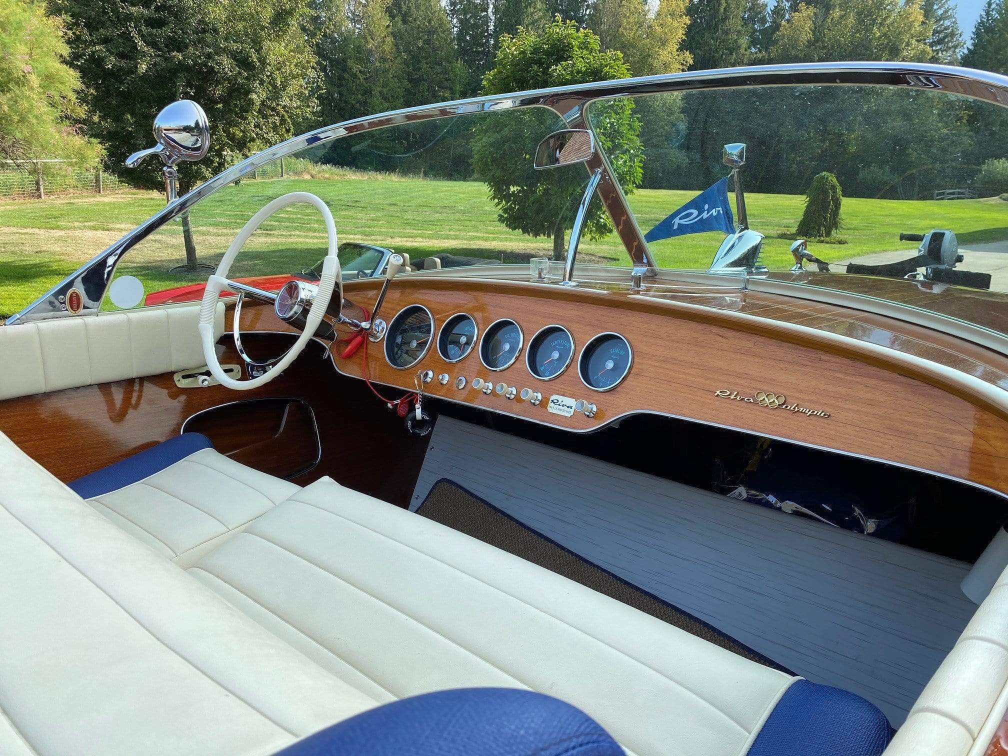 Classic Wooden Boat for Sale - 1969 RIVA OLYMPIC - HULL 25