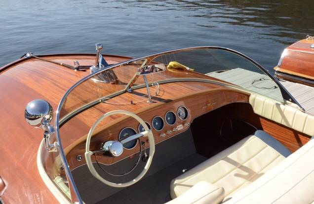 Classic Wooden Boat for Sale - 1969 RIVA OLYMPIC - HULL 25
