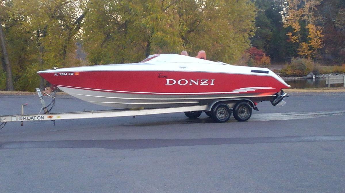 Classic Wooden Boat for Sale - 1986 DONZI Z-25