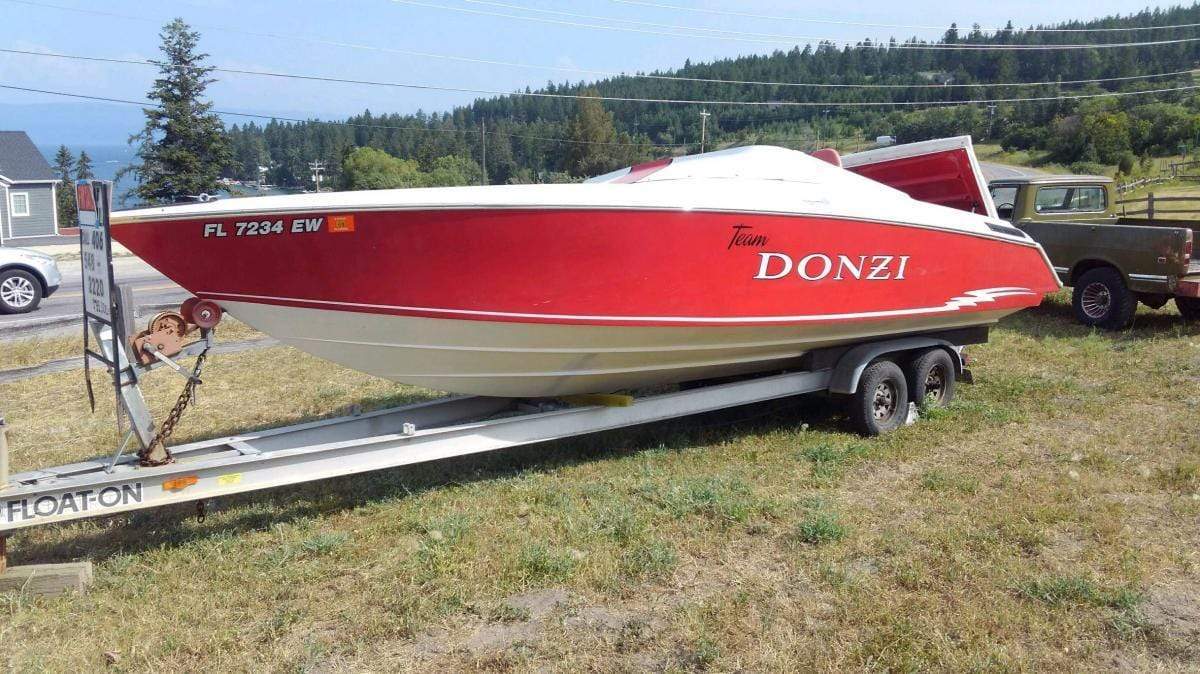 Classic Wooden Boat for Sale - 1986 DONZI Z-25