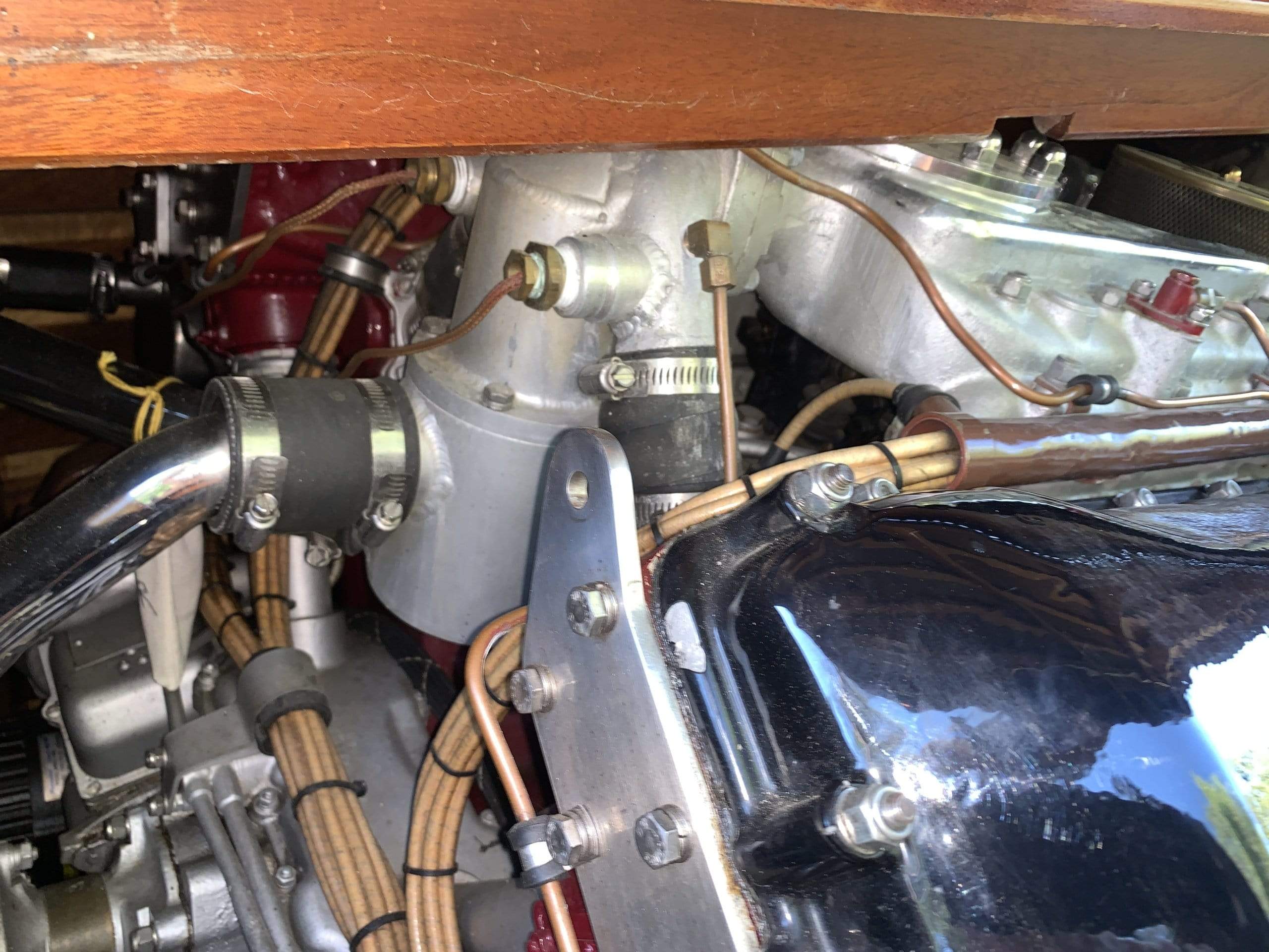 Classic Wooden Boat for Sale - 1996 Brown & Bassett 33' Gentleman's Racer - 600hp Rolls-Royce Meteor V-12