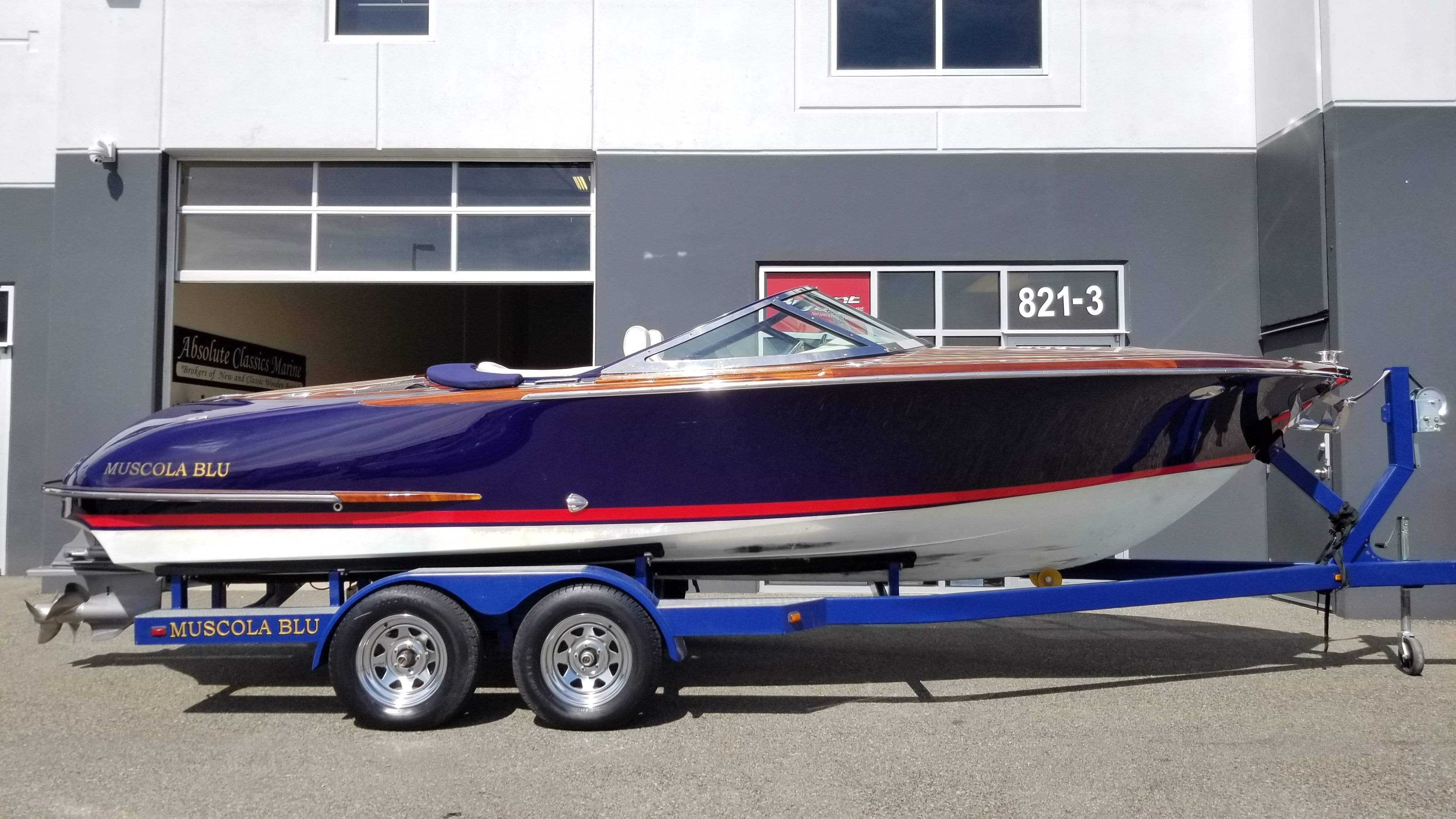 Classic Wooden Boat for Sale - 2004 KRAL 23' CLASSIC 700
