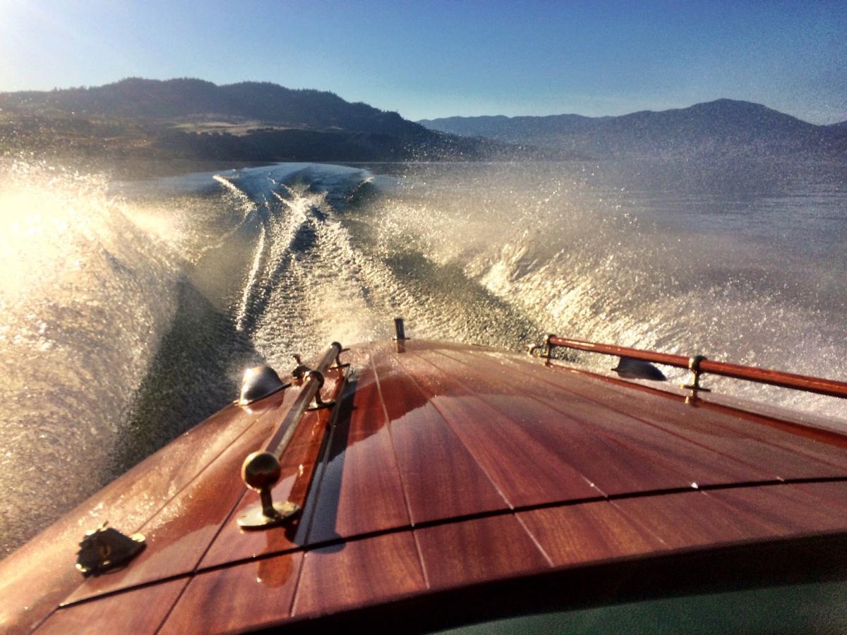 Classic Wooden Boat for Sale - 2017 GRONO CUSTOM 20' BARRELBACK