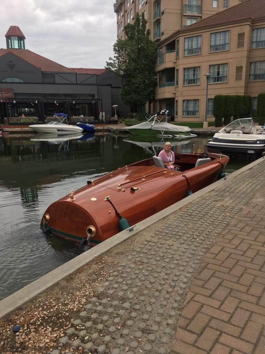 Classic Wooden Boat for Sale - 2017 GRONO CUSTOM 20' BARRELBACK