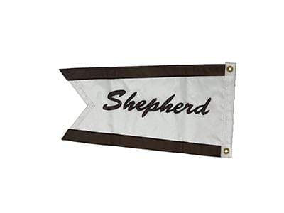 Classic Wooden Boat Parts for Sale - Shepherd Nylon Burgee (Large)
