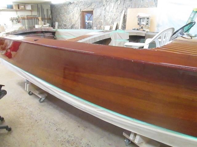 1957 Mariner 19ft wooden boat for Sale